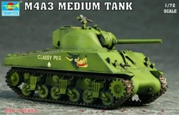 1/72 Trumpeter US M4A3 Tank