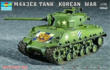 1/72 Trumpeter M4A3E8 Tank w/T80 Tracks
