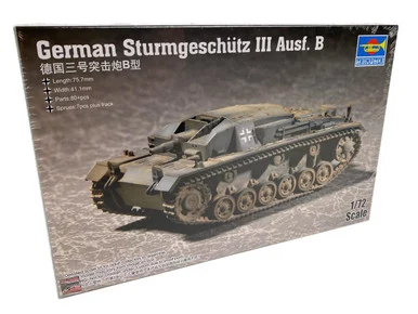1/72 Trumpeter German Assault Gun No. 3 Type B Plastic Model Kit