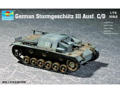 1/72 Trumpeter German Sturmgeschutz III Ausf. C/D