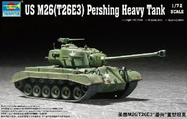 1/72 Trumpeter US M26 (T26E3) Pershing Heavy Tank