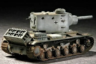 1/72 Trumpeter German PzKpfm KV2 754(r) Tank