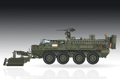 1/72 Trumpeter M1132 Stryker Engineer Squad Vehicle w/SMP Plastic Model kit