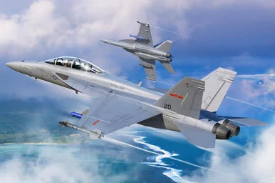 1/48 Hobby Boss F/A-18F Super Hornet VFC-12 Plastic Model Kit