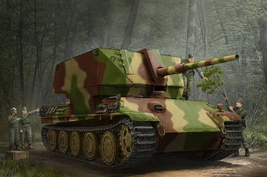 1/35 Trumpeter Flakpanther Tank w/8.8cm Flak 41