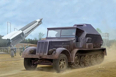 1/35 Trumpeter SdKfz 7/3 Halftrack Artillery Tractor