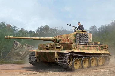 1/35 Trumpeter PzKpfw VI Ausf E SdKfz 181 Tiger I Tank Medium Production w/Zimmerit