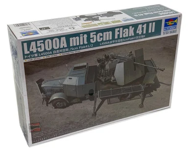 1/35 Trumpeter L4500A mit 5cm Flak 41 II Plastic Kit
