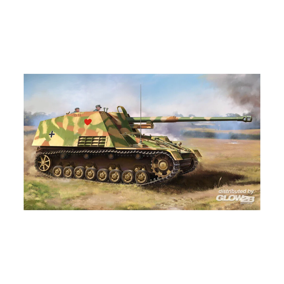 German Sd.Kfz.164 Nashorn Model kit - Trumpeter