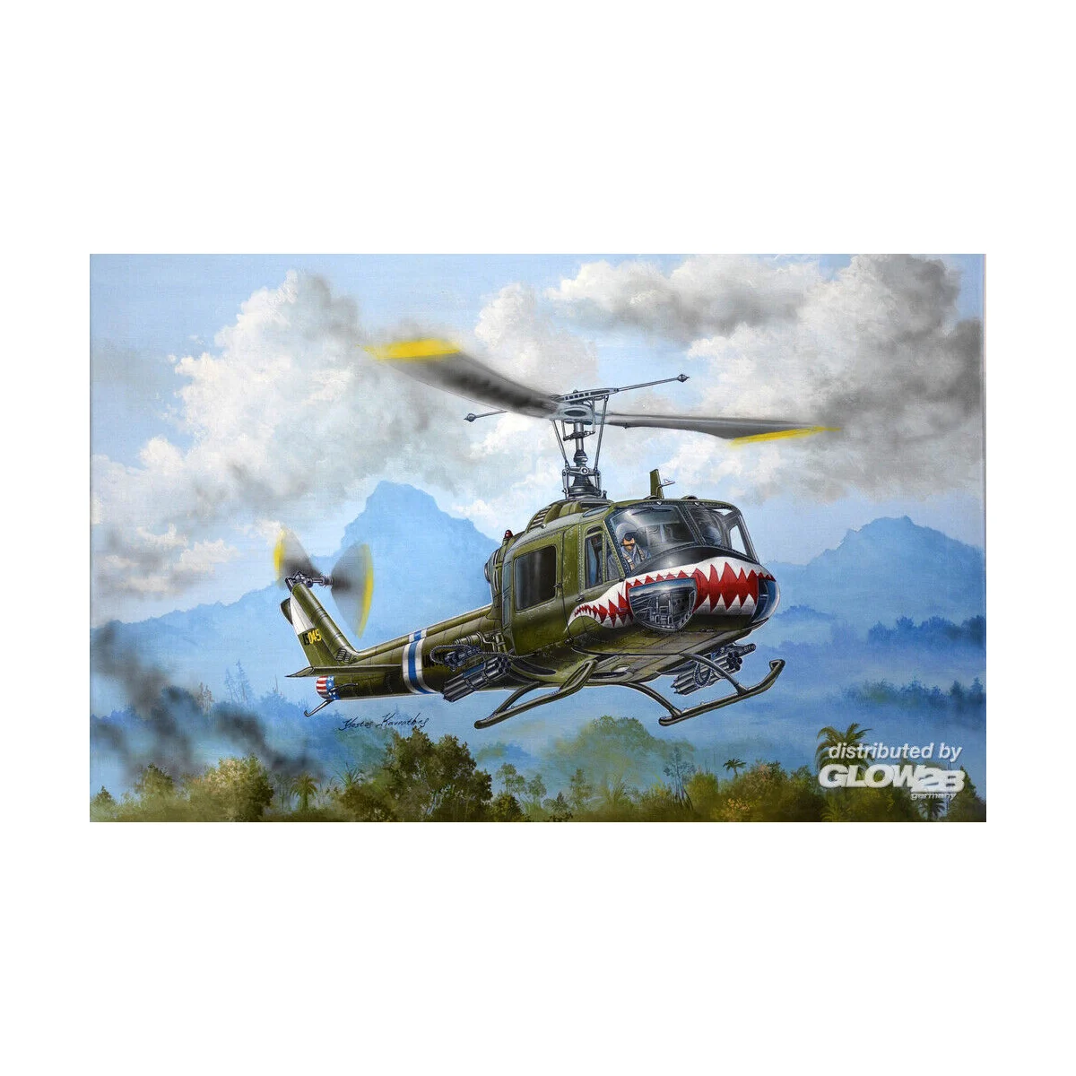 UH-1B Huey - Gunship Model kit