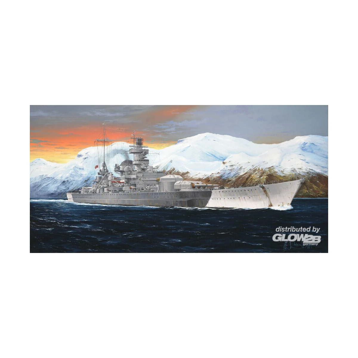 German Scharnhorst Battleship Model kit - Trumpeter