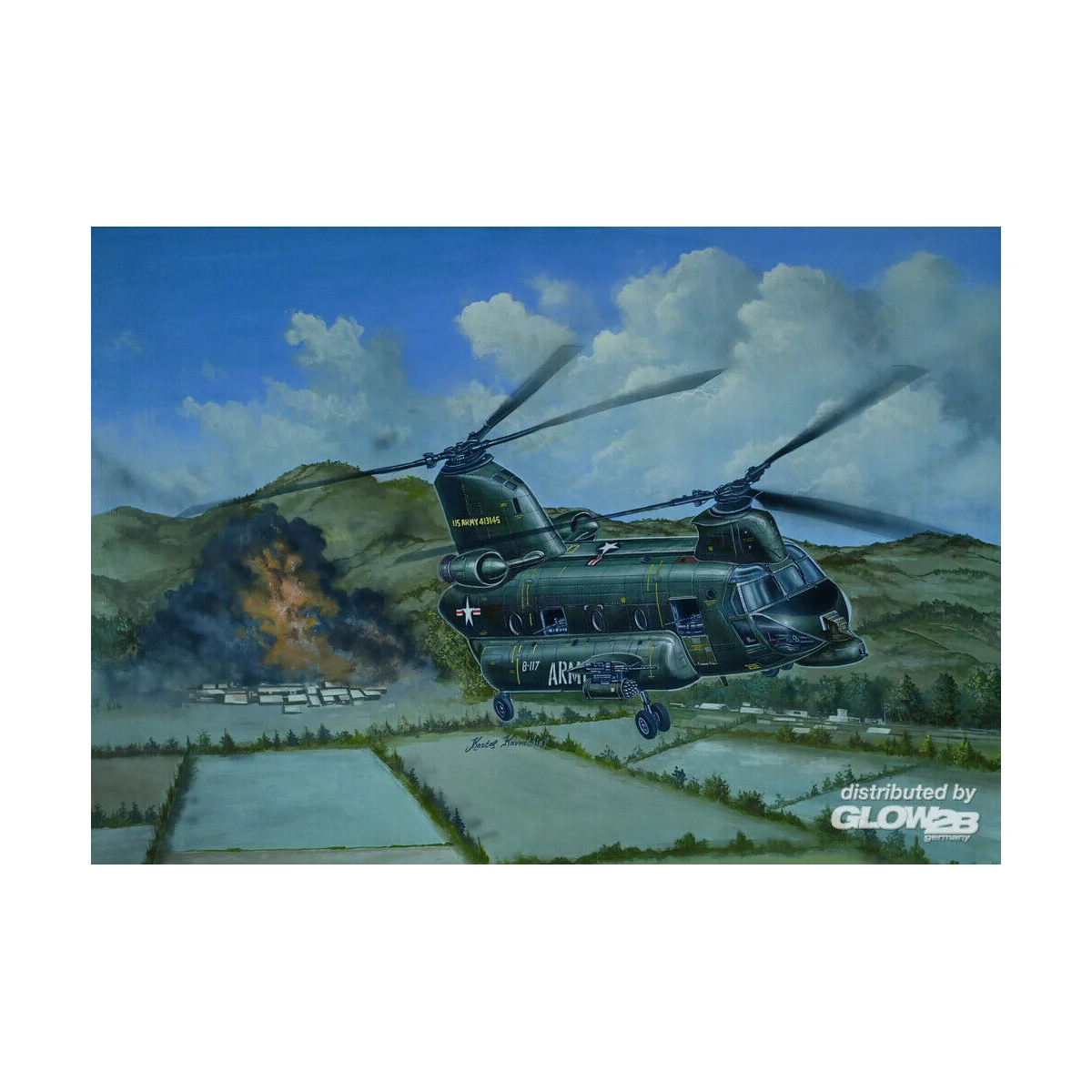 ACH-47A Armored Chinook Model kit