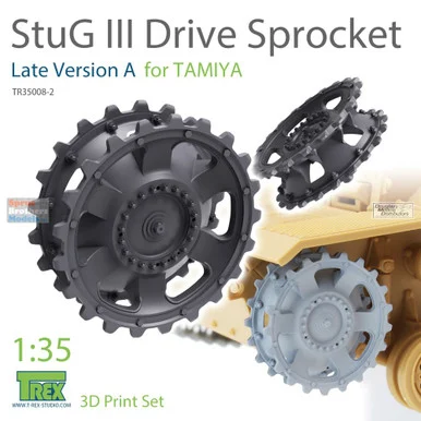 TRXTR35008-2 1:35 TRex - Stug.III Sprocket Late Version A (TAM kit)