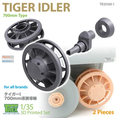 TRXTR35169-1 1:35 TRex - Tiger I Idler 700mm