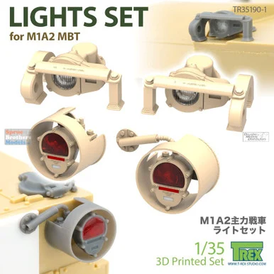 TRXTR35190-1 1:35 TRex - Light Set for M1A2