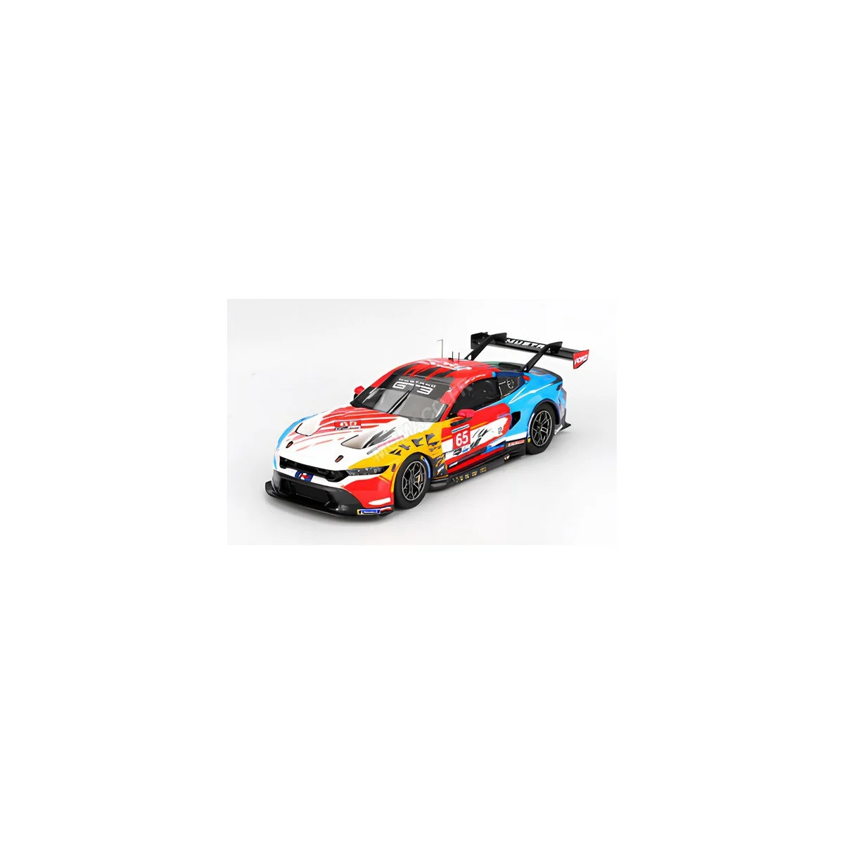 Ford mustang gt3 65 ford multimatic motorsports laguna seca 2024 Die cast - TSM MODEL