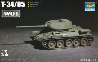 Trumpeter 7167 T-34/85 Soviet Tank 172