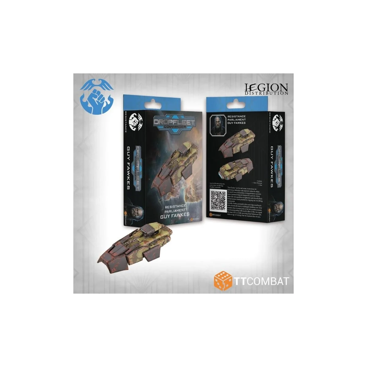 Dropfleet Commander - Guy Fawkes - Parliament Figurine games