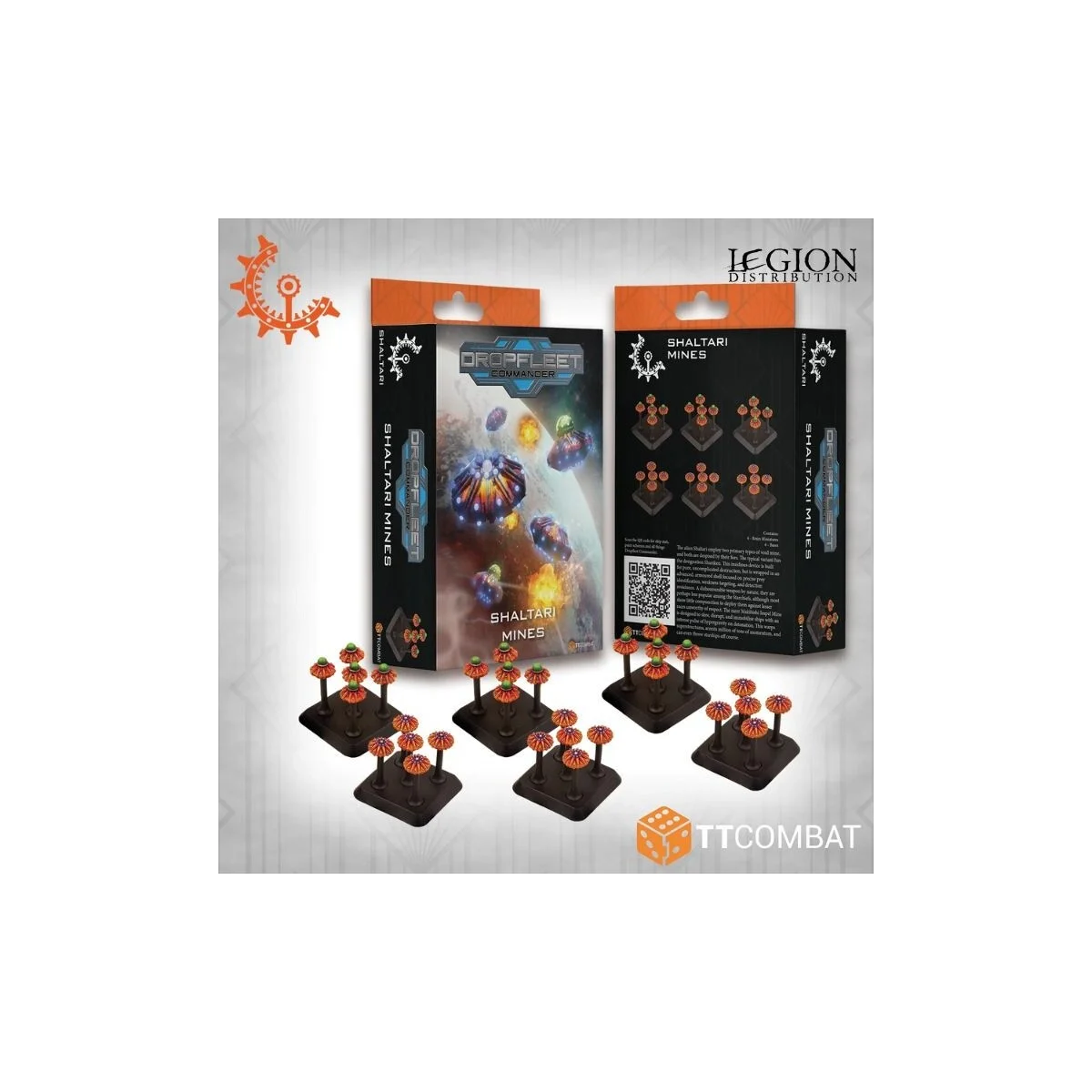 Dropfleet Commander - Shaltari Mines Figurine games