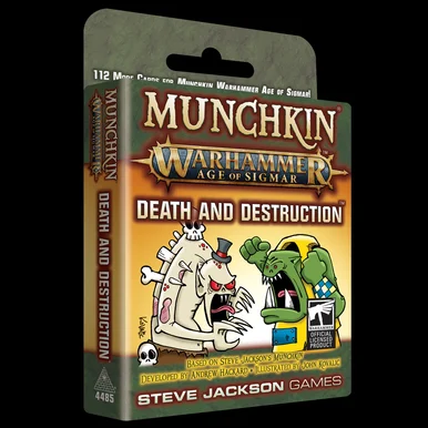 Munchkin Warhammer AoS: Death and Destruction - Steve Jackson Games - SJG