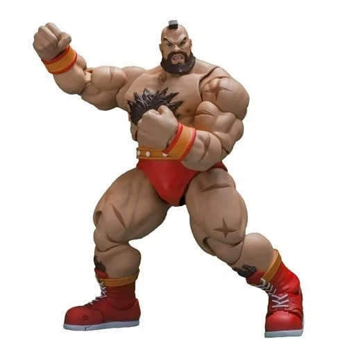 Ultimate Street Fighter II: The Final Challenger Zangief 1:12 Scale Action Figure - Storm Collectibles