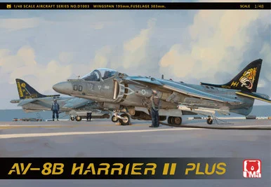 1/48 UMa Model AV-8B Harrier II Plus (Version 2) Plastic Model Kit