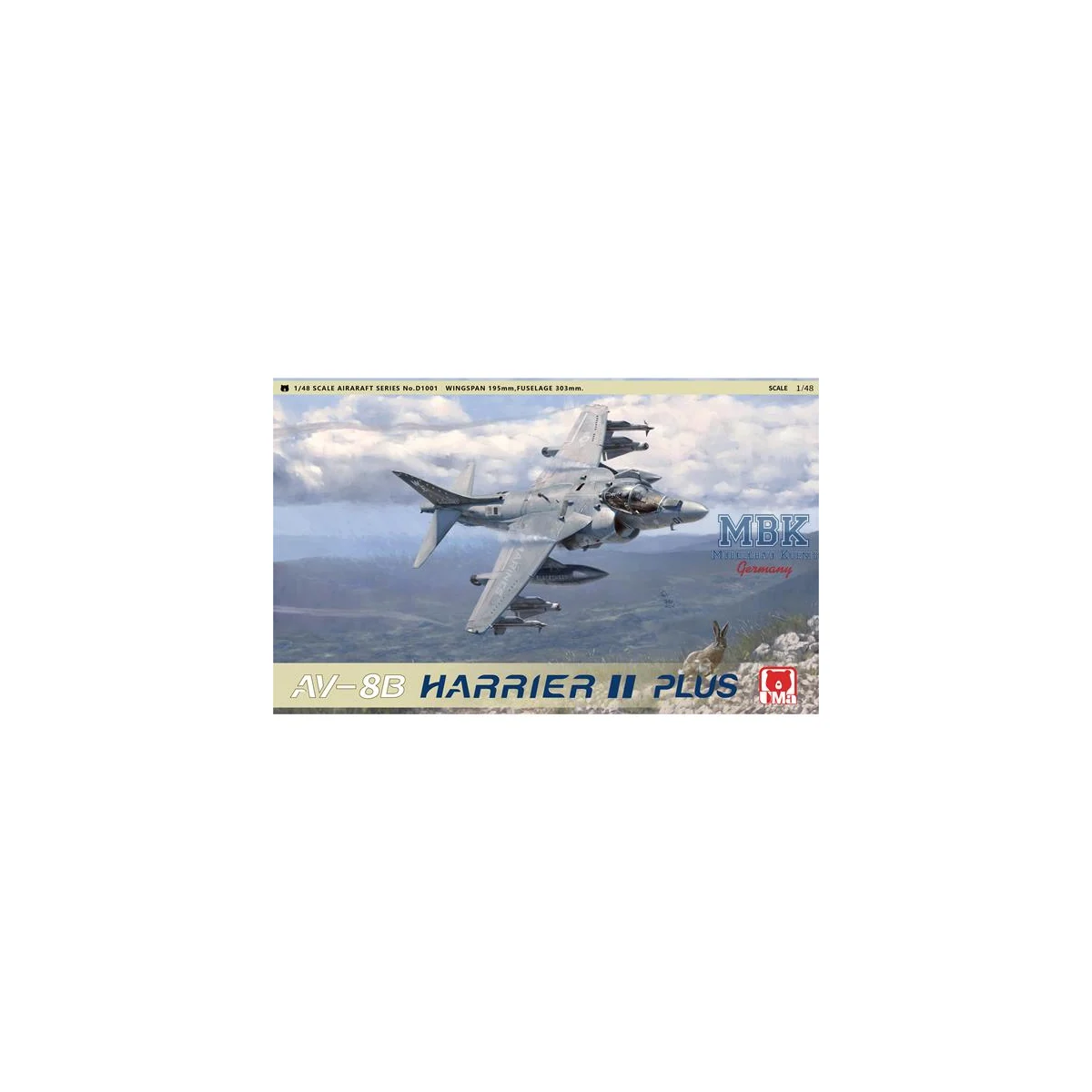 AV-8B Harrier II PLUS Model kit