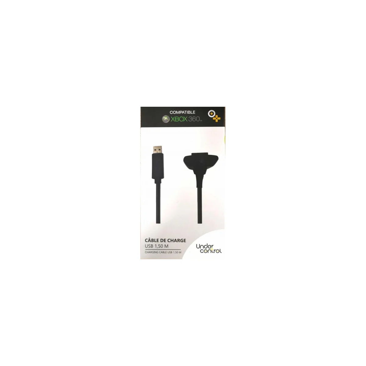 Xbox 360 controller charging cable 1.8 m Under Control