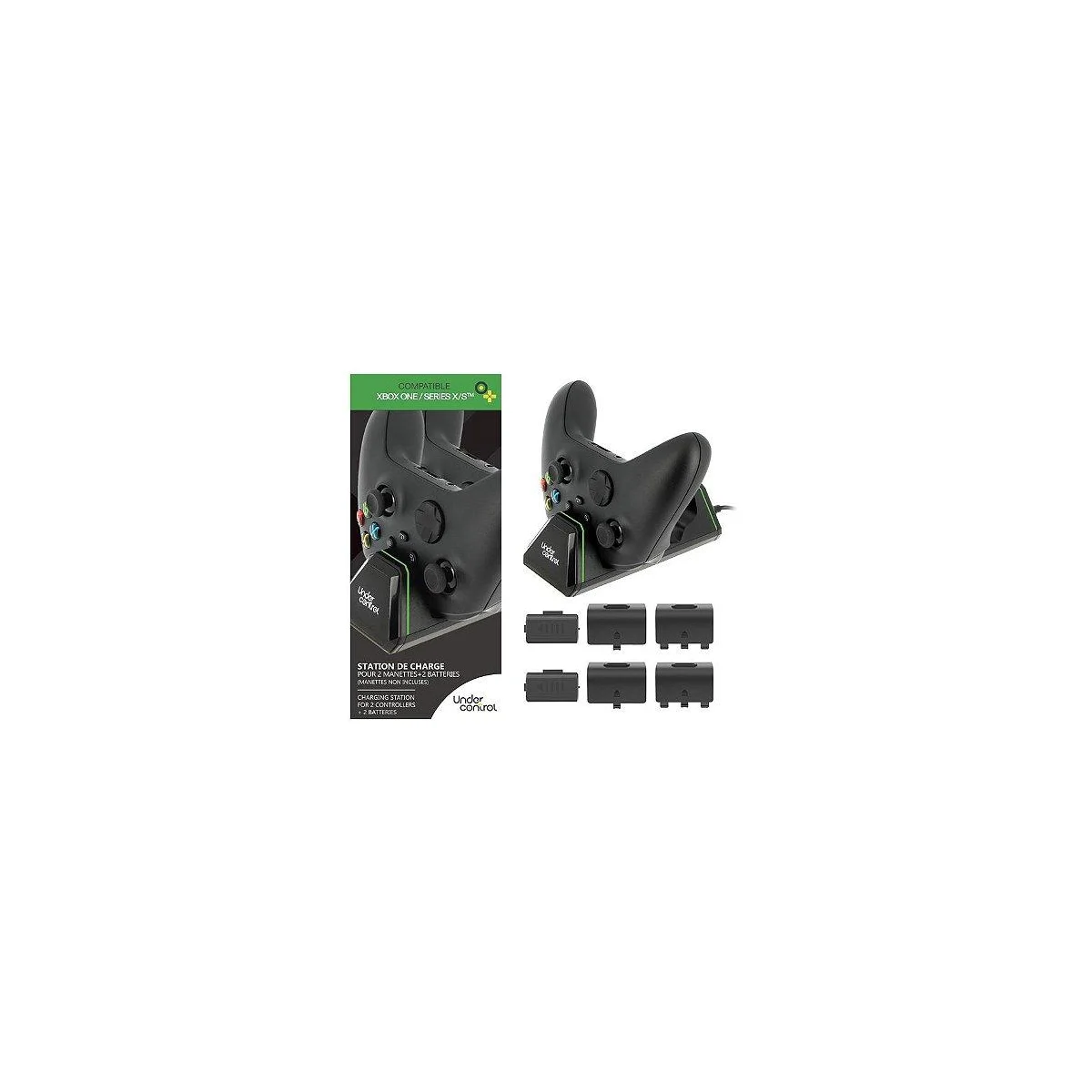 Charging station for two Xbox Series X|S/Xbox One controllers - Under Control