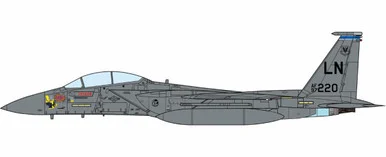 F-15E Strike Eagle U.S. Air Force, 492nd Fighter Squadron, Operation Inherent Resolve, 2020 JCW-72-F15-035 Scale 1:72