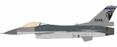 JC Wings F-16C Fighting Falcon USAF ANG, 174th Fighter Wing,138th Fighter Squadron, Operation Enduring Freedom, 2003 JCW-72-F16-018 Scale 1:72