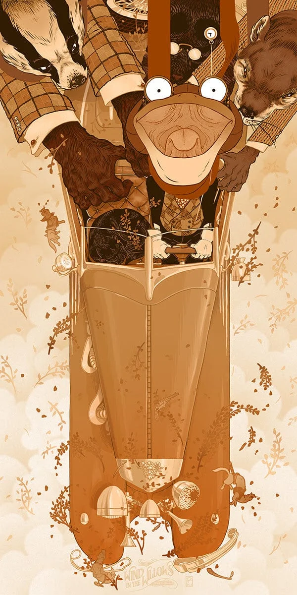 Black Dragon Press x Mondo #02: The Wind in the Willows - Peter Diamond