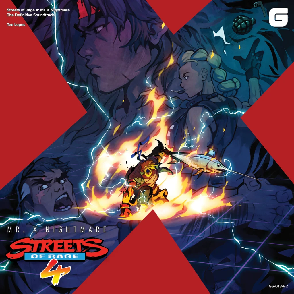 Streets of Rage 4: Mr. X Nightmare The Definitive Soundtrack LP - Tee Lopes