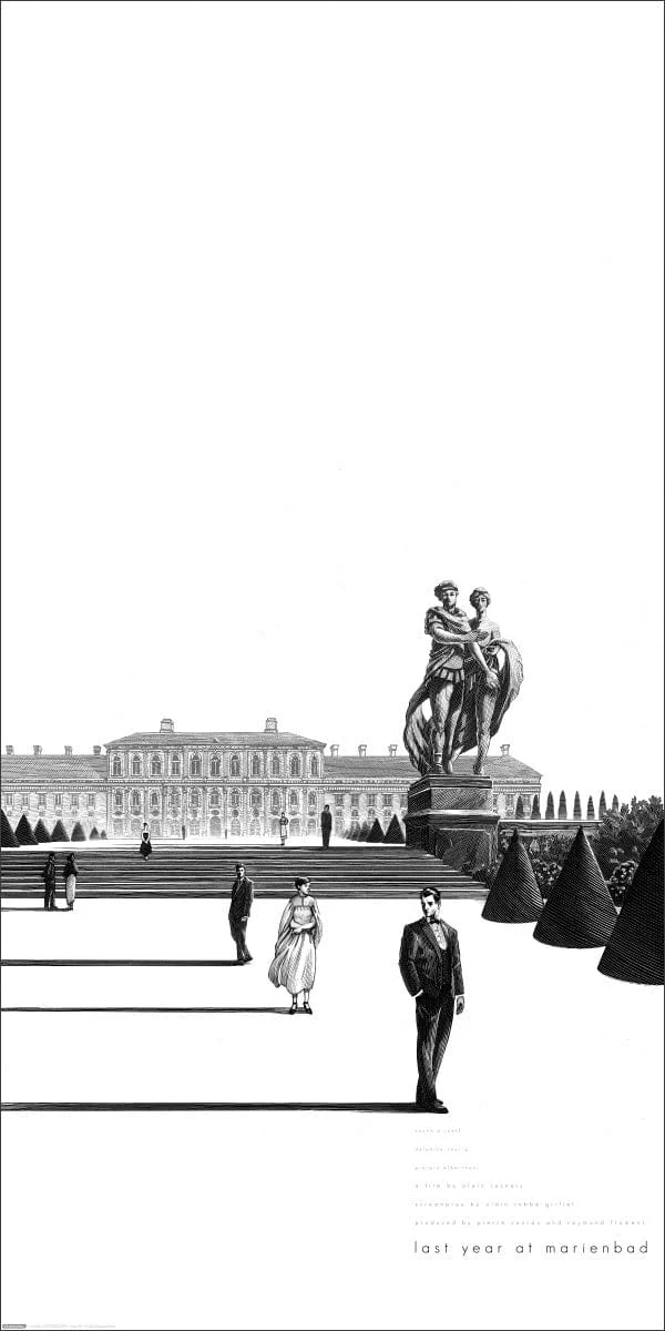 Black Dragon Press x Mondo #01: Last Year at Marienbad - Nicolas Delort