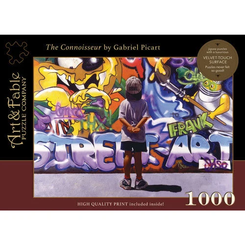 The Connoisseur 1000 Piece Puzzle - Art & Fable