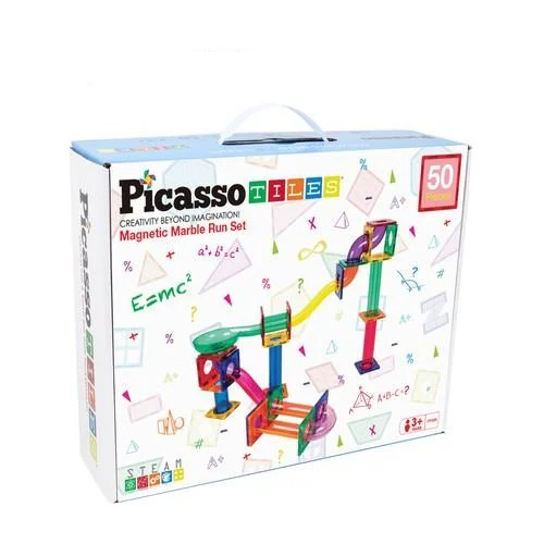 Marble Run 50 Piece Magnetic Building Block Kit - Picasso Tiles