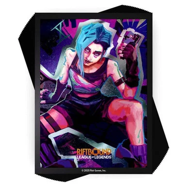 Riftbound: League of Legends Origins Jinx Art Sleeves - UVS Games