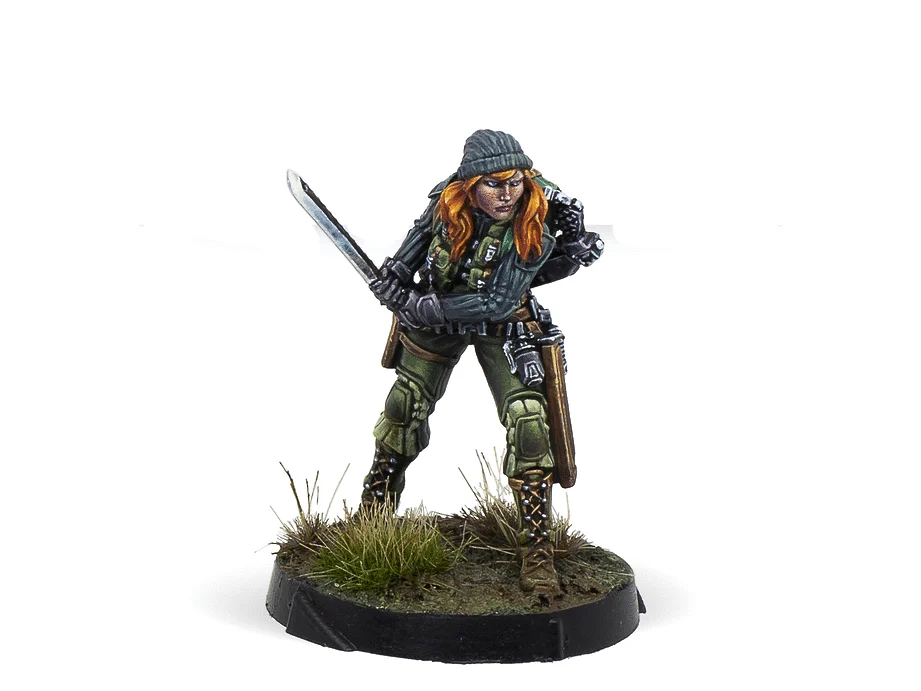 Infinity CodeOne Ariadna Uxía McNeill (Boarding Shotgun) Miniature Game Figure - Corvus Belli