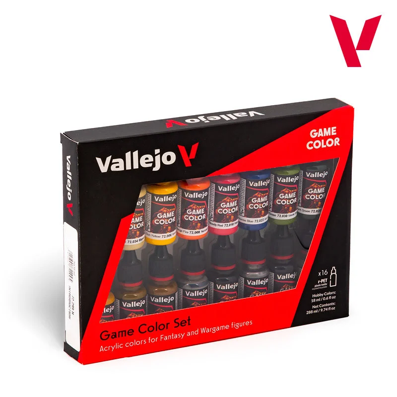 Vallejo Game Color Introduction Set: Professional Miniature Painting Starter