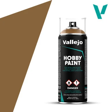 Vallejo 28.014 Leather Brown Spray 400ml