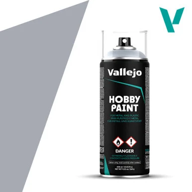 Vallejo 28.021 Silver Spray 400ml