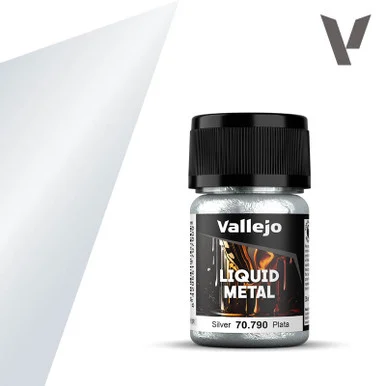 Vallejo 70.790 Silver Liquid Metal 35Ml