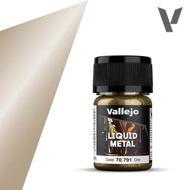 Vallejo 70.791 Gold Liquid Metal 35Ml
