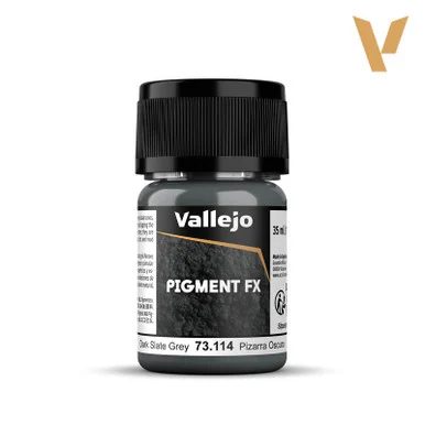 Vallejo 73.114 Dark Slate Grey Pigment FX Powder 35ml Pot