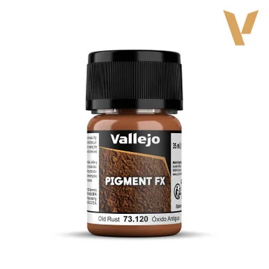 Vallejo 73.120 Old Rust Pigment FX Powder 35ml Pot