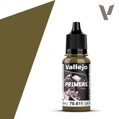 Vallejo 70.611 Model Color - Earth Green (Early) Primer, 18 ml Bottle