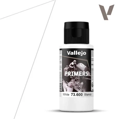 Vallejo 73.600 White Primer 60ml Bottle