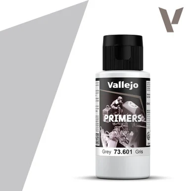 Vallejo 73.601 Grey Primer 60ml Bottle