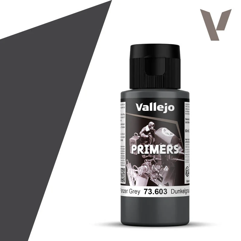 Vallejo Surface Primer: German Panzer Grey (70.603) – 60ml