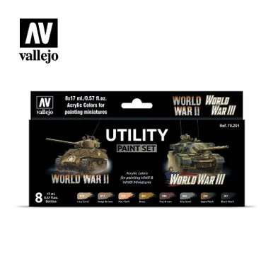Vallejo 70.201 Utility Paint Set WWII